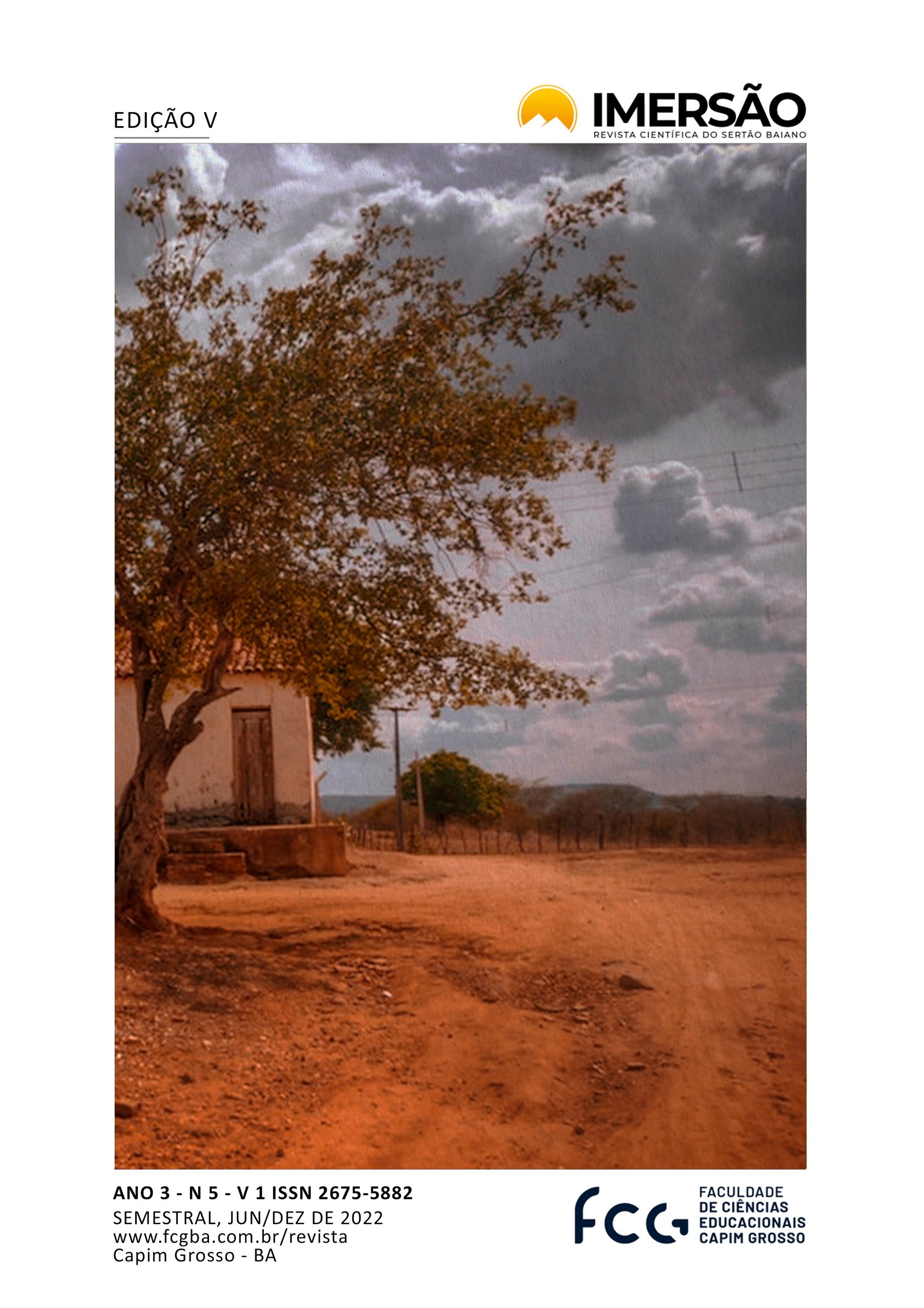 Capa da 5° edição - Revista Imersão